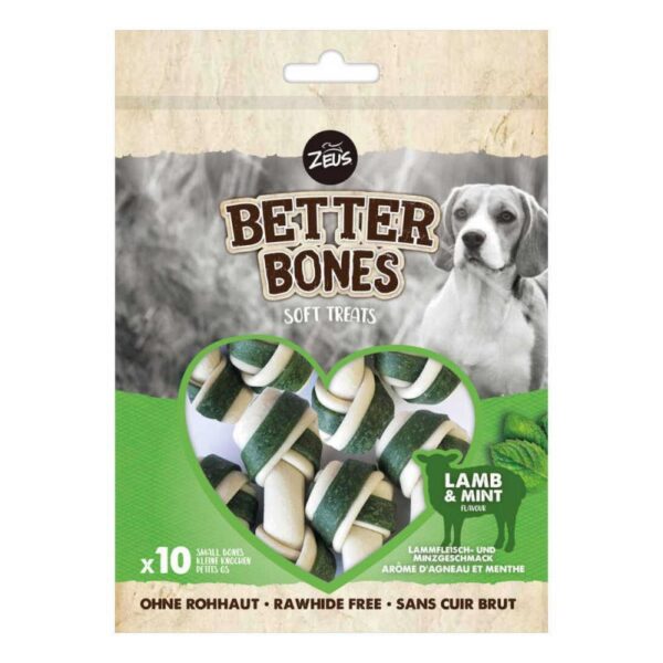 ZEUS BETTER BONES - LAMB MINT x 10 UNI (7,5cm)