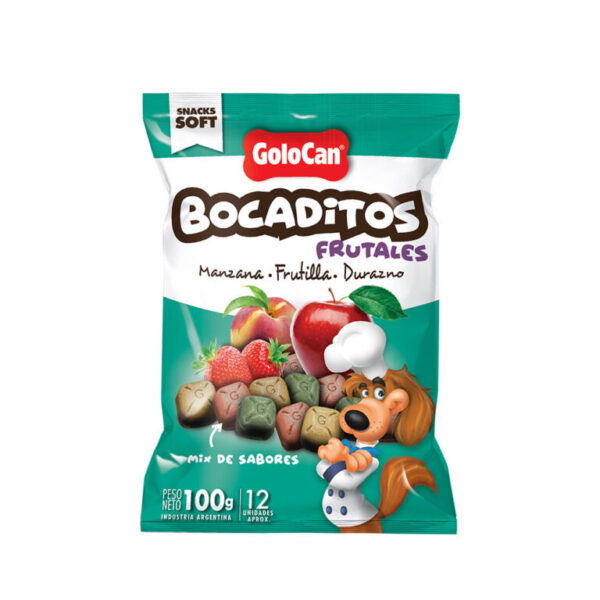 GOLOCAN - BOCADITOS MAN,FRU,DUR x 100 GR