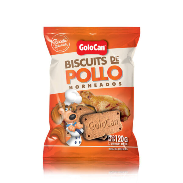 GOLOCAN - BISCUITS DE POLLO x 120 GR