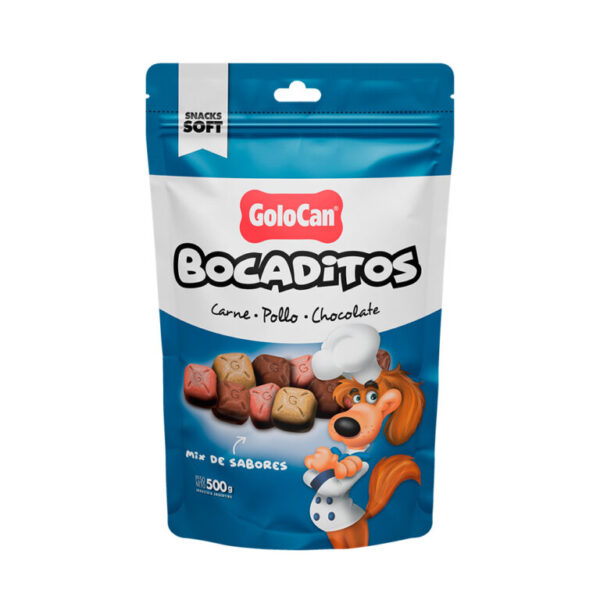GOLOCAN - BOCADITOS CAR,POLLO,CHO x  500 GR
