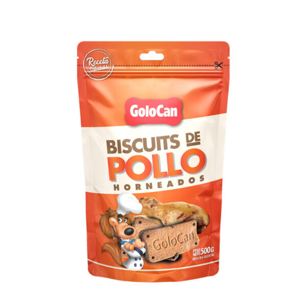 GOLOCAN - BISCUITS DE POLLO x 500 GR