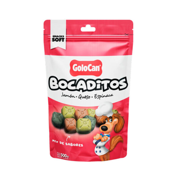 GOLOCAN - BOCADITOS JAM,QUE,ESP x 500 GR