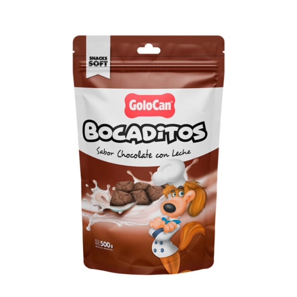 GOLOCAN - BOCADITOS CHOCOLATE C/LECHE x 500 GR