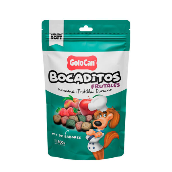 GOLOCAN - BOCADITOS MAN,FRU,DUR x 500 GR