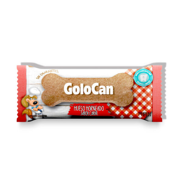 GOLOCAN - HUESO HORNEADO SAB CARNE x 38 GR